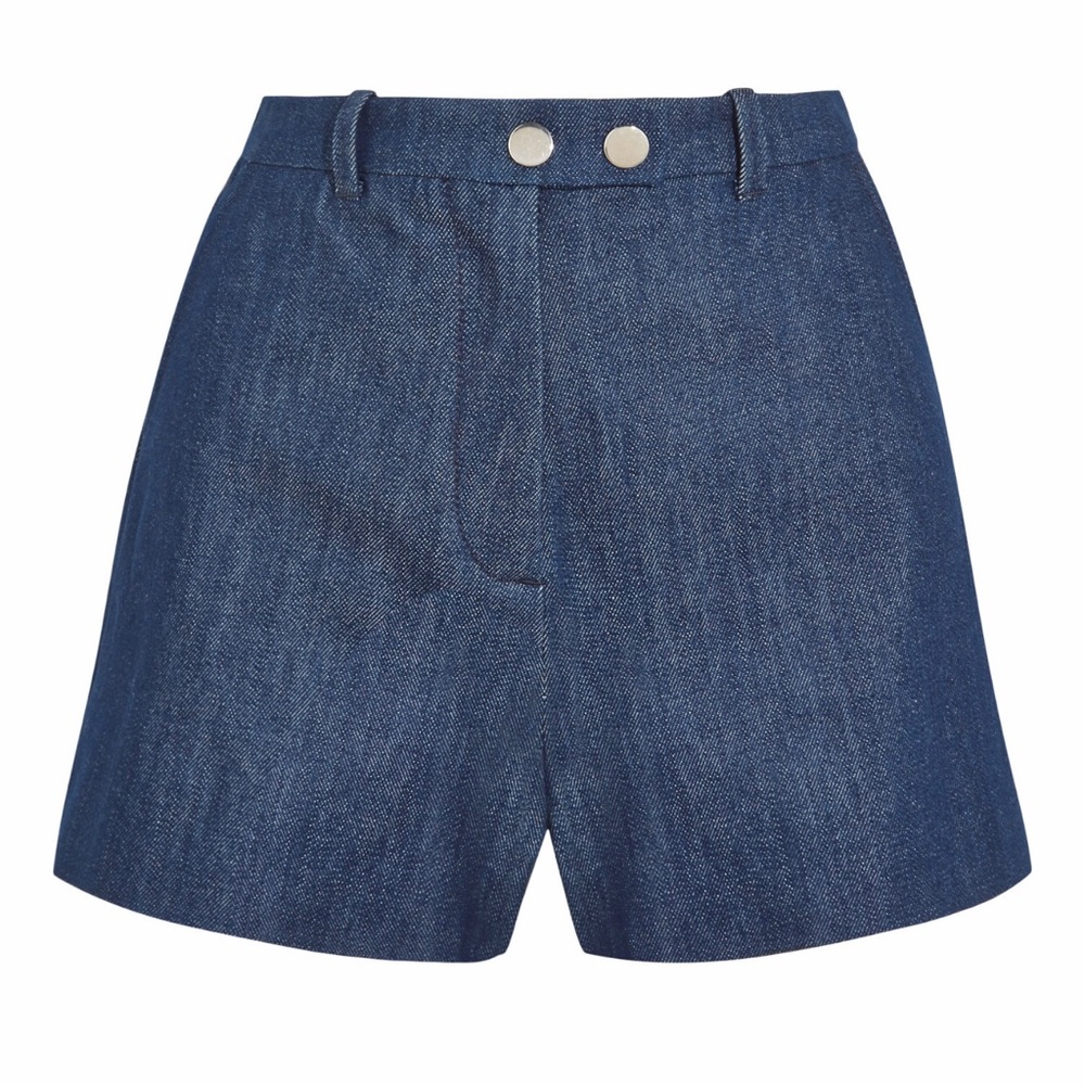 TOPSHOP UNIQUE Mason Denim Shorts